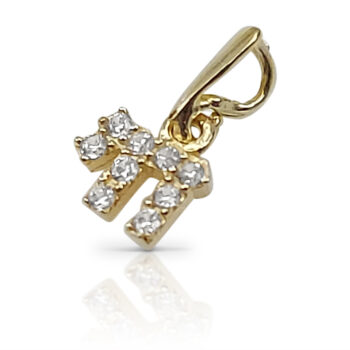 CHAI pendant set with zircons