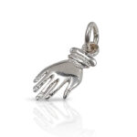 An especially small Hamsa pendant for babies