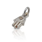 A particularly small Hamsa – gold baby Hamsa