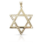 Classic star of david pendant