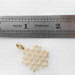 unique gold star of david