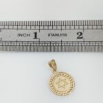 Star of David in a gold circle (1)