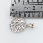 white gold star of david pendant (1)