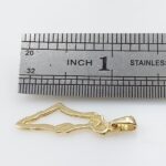 map of israel gold pendant (1)