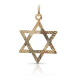 classic magen david pendant JP087 (2)