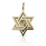 gold star of david pendant (1)