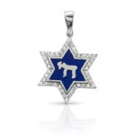 gold star of david with Chai JP085 (2)