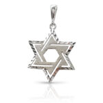white gold star of david (2)
